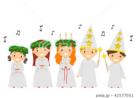 Stickman Kids Sweden Saint Lucia Carol Stickman Kids Sweden Saint Lucia Carol 42577031