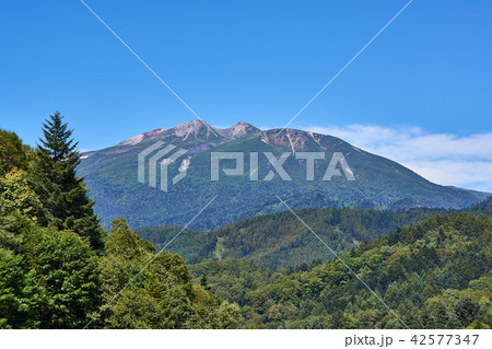 岐阜県 野麦峠からの乗鞍岳の眺め 岐阜県 野麦峠からの乗鞍岳の眺め 42577347