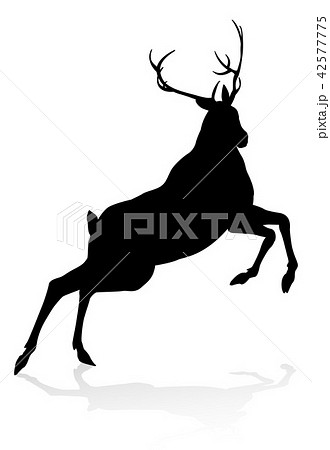 Deer Animal Silhouette Deer Animal Silhouette 42577775
