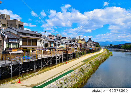 夏 京都鴨川 夏 京都鴨川 42578060