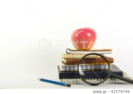The school supplies isolated on white background The school supplies isolated on white background 42579746