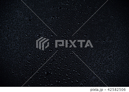 Drops of water on black background. Drops of water on black background. 42582506