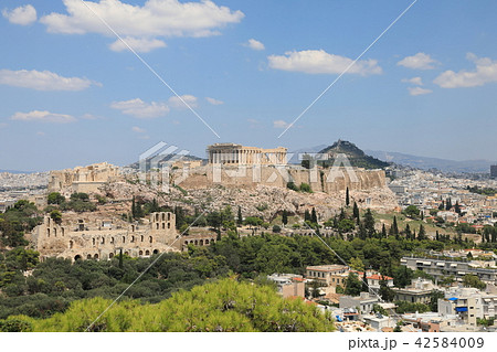 アテネのパルテノン神殿 アテネのパルテノン神殿 42584009
