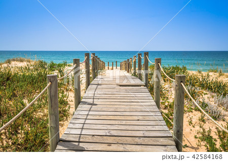 Beach of Faro, Algarve, Portugal Beach of Faro, Algarve, Portugal 42584168