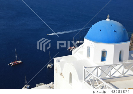 ギリシャ、サントリーニ島 42585874