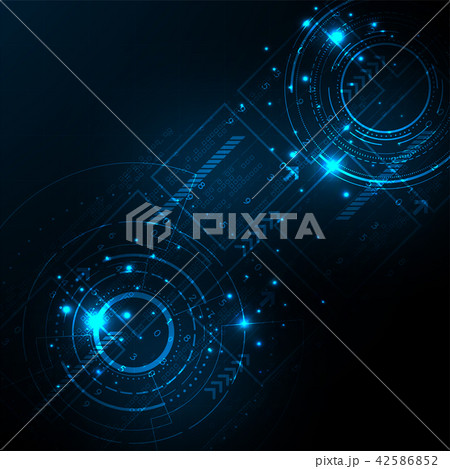 Technology in the concept of digital. 42586852