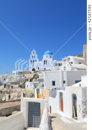 ギリシャ、サントリーニ島フィラ 42587595