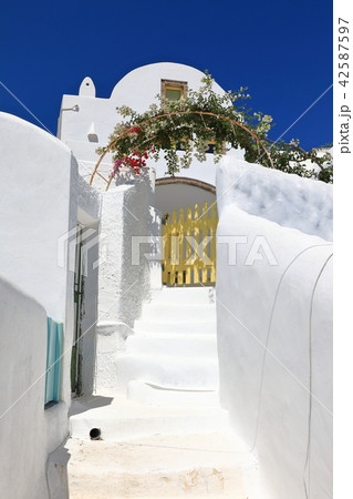 ギリシャ、サントリーニ島フィラ 42587597