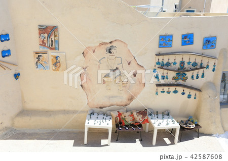 ギリシャ、サントリーニ島 42587608