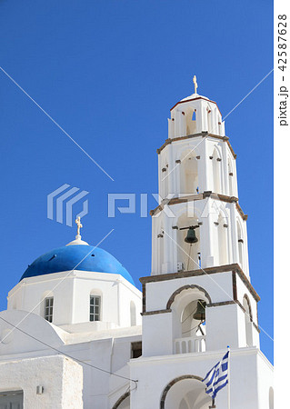 ギリシャ、サントリーニ島フィラ 42587628