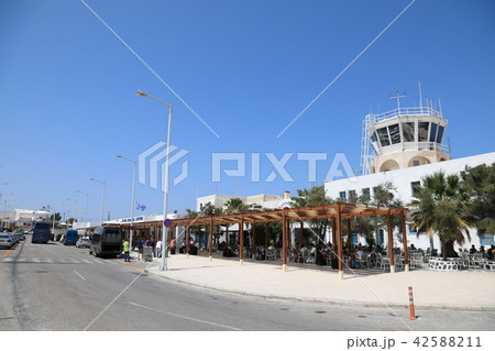 ギリシャ、サントリーニ空港 42588211