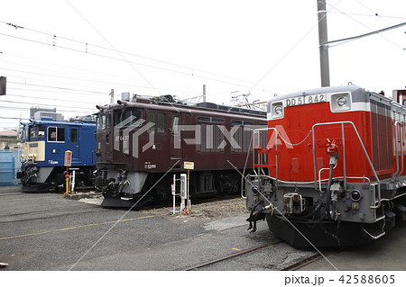 EF64・DD51機関車の並び 42588605