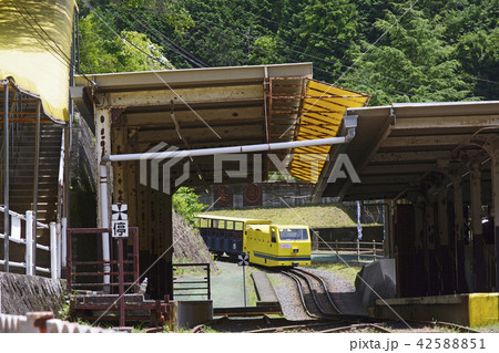 足尾銅山観光用トロッコ列車 足尾銅山観光用トロッコ列車 42588851
