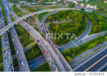 Transport junction traffic road vehicle movement Transport junction traffic road vehicle movement 42591916