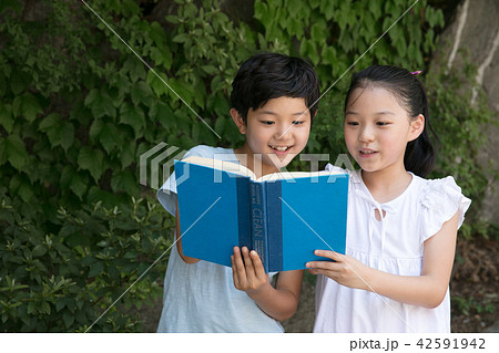 表情 小学生 子供 42591942