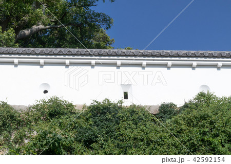 明石城の土塀 42592154