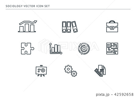 outline vector icons on a theme school education outline vector icons on a theme school education 42592658