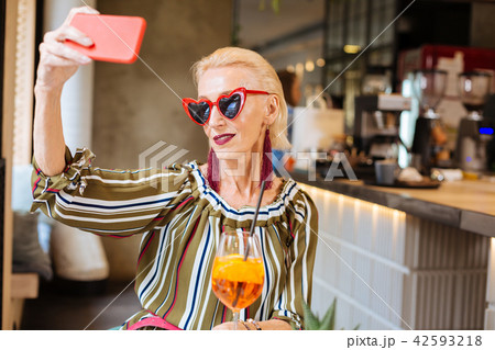 Nice stylish woman wearing sunglasses Nice stylish woman wearing sunglasses 42593218