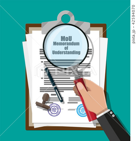 Memorandum of understanding document. Memorandum of understanding document. 42594070