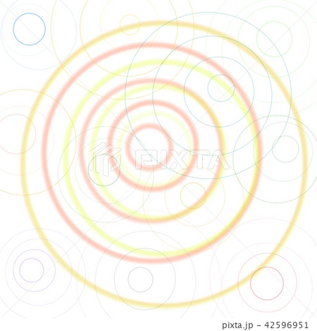 Colorful circle on white background 42596951