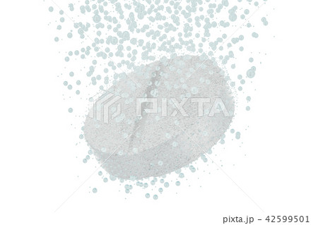 Effervescent soluble tablet pill in water Effervescent soluble tablet pill in water 42599501