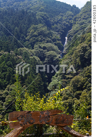 【徳島県・観光名所】鳴滝（全景）遠望 42600385