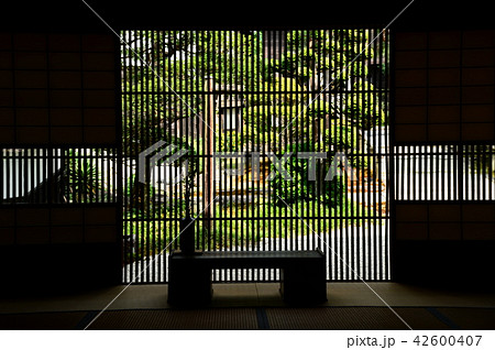 妻籠宿　脇本陣　格子戸 42600407