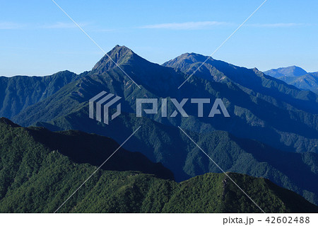 南アルプス　北岳　早川尾根 42602488