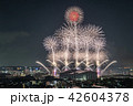台風後の花火 42604378