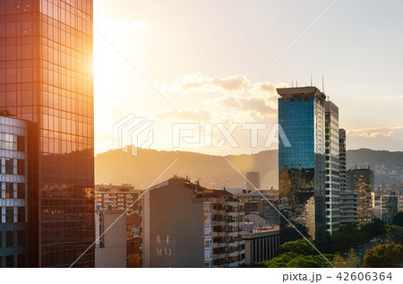 Skyscrapers in Barcelona 42606364