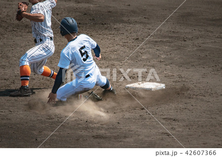 高校野球試合風景 高校野球試合風景 42607366