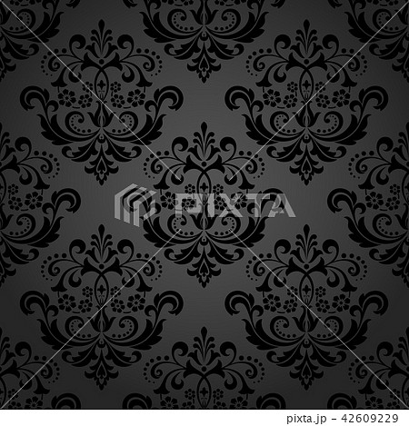 Wallpaper in the style of Baroque. A seamless Wallpaper in the style of Baroque. A seamless 42609229
