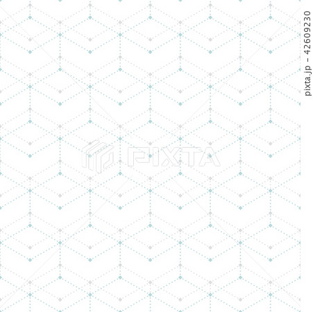 The geometric pattern with lines, points. Seamless The geometric pattern with lines, points. Seamless 42609230