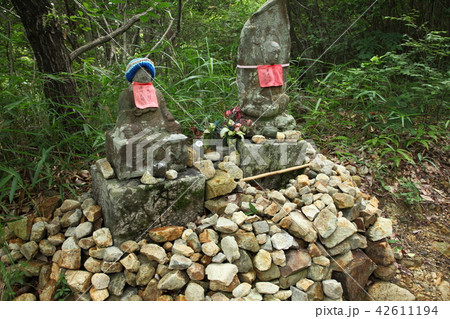 中山寺 奥之院参道の石仏 中山寺 奥之院参道の石仏 42611194