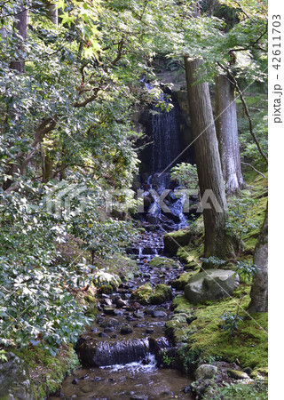 修学院離宮　上離宮　雄滝 42611703