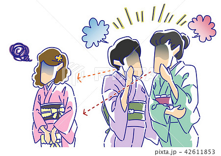 着物警察の陰口 着物警察の陰口 42611853