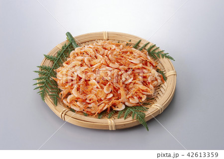 干し海老のざる盛り 42613359