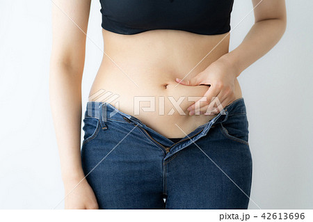 女性　体型 42613696