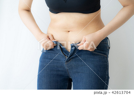 女性　体型 42613704