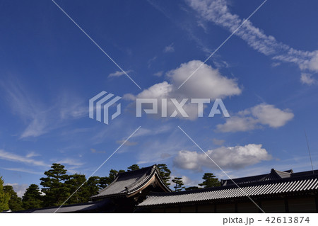 京都御所　秋空 42613874