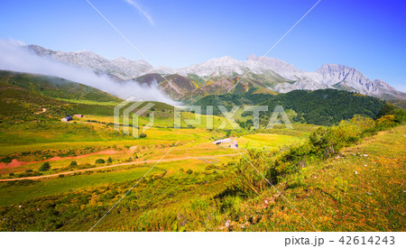 tranquil mountain landscape 42614243