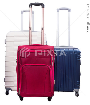 Three standing suitcases 42614321