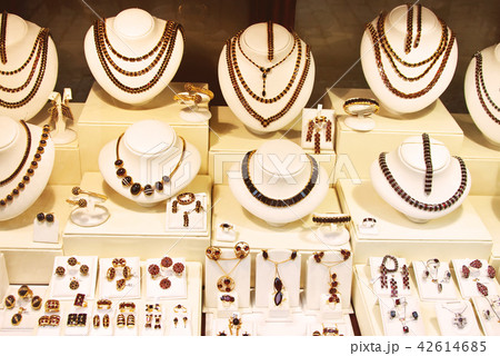 counter with variety jewelry counter with variety jewelry 42614685