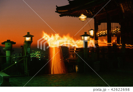 奈良 お水取り お松明 奈良 お水取り お松明 42622698