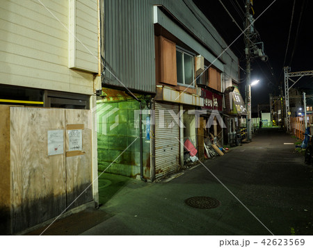 京成立石　呑んべ横丁　夜景（2018年8月） 42623569