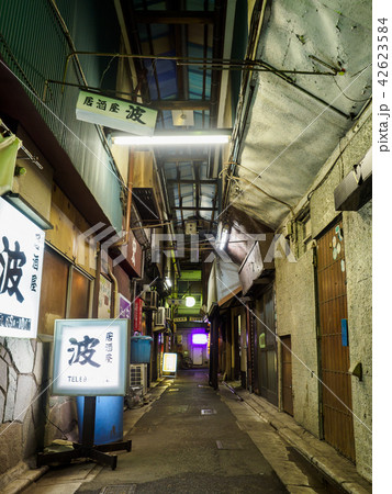 京成立石 呑んべ横丁 夜景(2018年8月) 京成立石 呑んべ横丁 夜景(2018年8月) 42623584