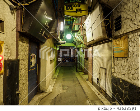 京成立石　呑んべ横丁　夜景（2018年8月） 42623591