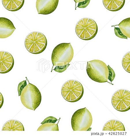 Seamless lemon pattern.Painted with watercolor. Seamless lemon pattern.Painted with watercolor. 42625027