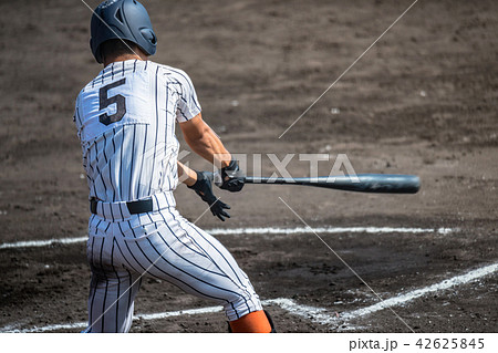 高校野球試合風景 42625845