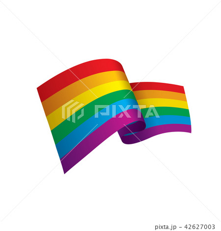 Vector a rainbow flag 42627003